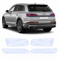 Антигравійна захисна бронеплівка за лекалами для Audi Q7 4M facelift 2020-2024 - задні ліхтарі стопи