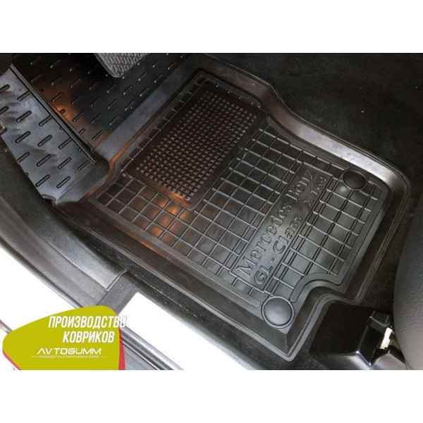 Передние коврики в автомобиль Mercedes GL (X164) 2006- (Avto-Gumm)