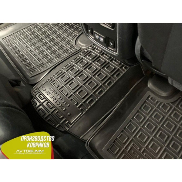 Автомобильные коврики в салон Jeep Grand Cherokee (WK2) 2010- (Avto-Gumm)