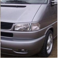 Реснички фар Fly для VW T4 98-03 косая фара Черные 2 шт