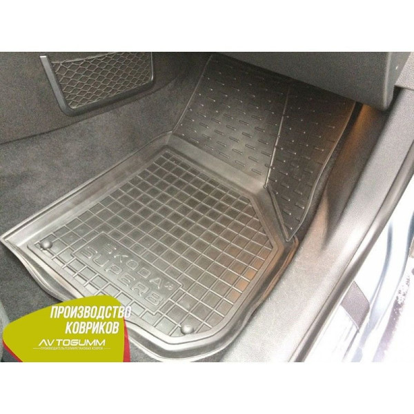 Автомобильные коврики в салон Skoda SuperB 2008-2014 Avto-Gumm