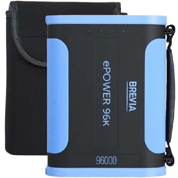 Power Bank Портативний Акумулятор Bix 30000 mAh 3x USB 22,5 Вт Чорний (PB302)