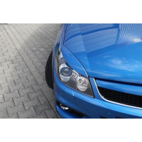 Реснички фар Fly для Opel Vectra C 06- Черные 2 шт