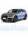 Антигравийная защитная бронепленка по лекалам для Audi Q7 4M 2015-2019 - зоны дверей и стойки окон