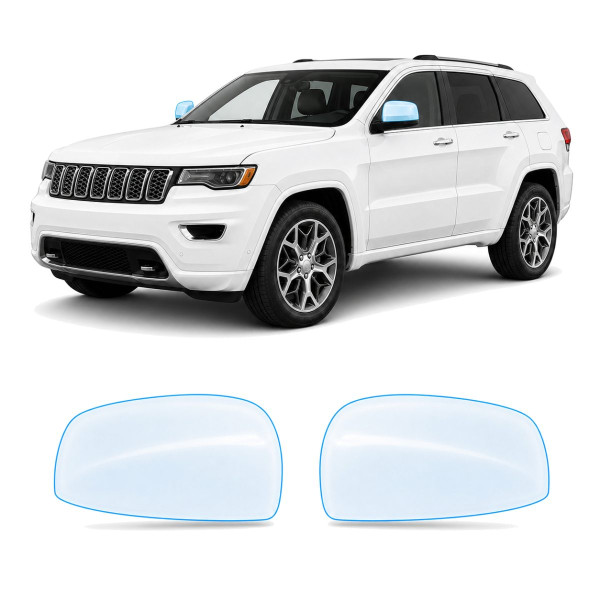 Антигравійна захисна бронеплівка за лекалами для Jeep Grand Cherokee WK2 facelift 2014-2021 - дзеркала