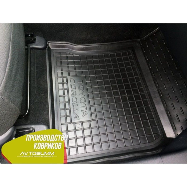 Автомобільні килимки в салон Toyota Corolla 2013-2019 (Avto-Gumm)