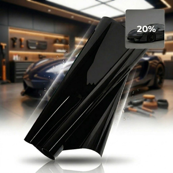 Тонувальна плівка Професійна VLT 20% IR 60% UV 90% Ширина 50 см Довжина 1 Метр Антицарапка (AS20)