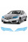 Антигравійна захисна бронеплівка за лекалами для Acura ILX I facelift 2016-2018 - оптика (фари та ПТФ)