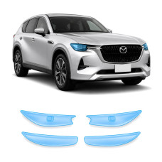 Антигравийная защитная бронепленка по лекалам для Mazda CX-60 2022- оптика (фары и ПТФ)