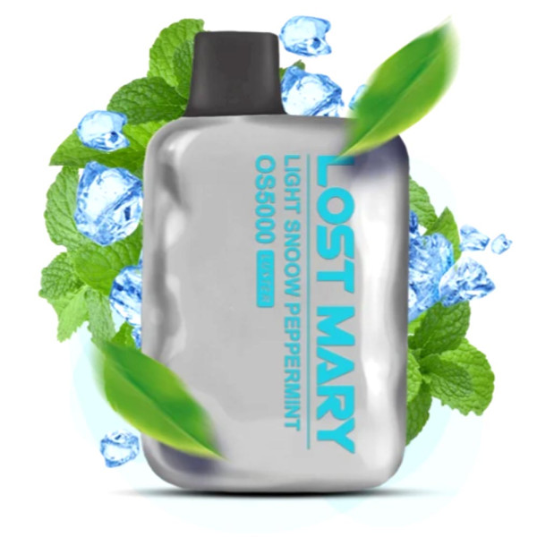 Lost Mary OS5000 Light Snow Pepper Mint М'ята