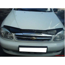 Дефлектор капоту мухобійка Chevrolet Lanos 2005-