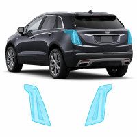 Антигравийная защитная бронепленка по лекалам для Cadillac XT5 I facelift 2020- задние фонари стопы