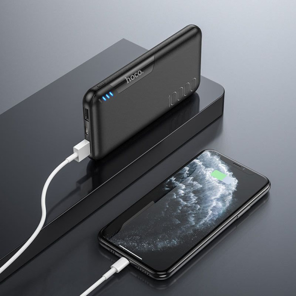 Портативний Акумулятор Power Bank Hoco J82 Easylink 10000 mAh Чорний
