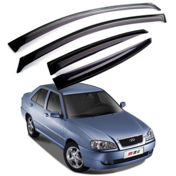Дефлекторы окон ветровики для Chery Amulet (A15) 2003–2010 Anv-Air