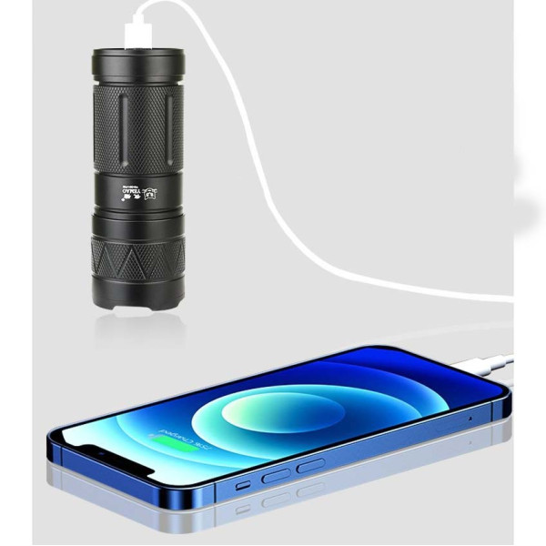 LED Ліхтарик X-Balong 50W 15 см PowerBank Повербанк (BL-G87-GT30)