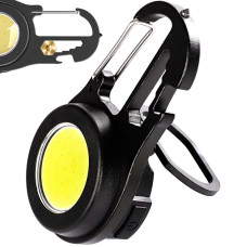 Многофункциональный LED фонарик туристический мультитул на карабине (SQ-861)