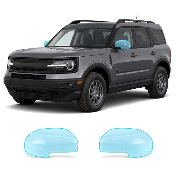 Антигравийная защитная бронепленка по лекалам для Ford Bronco Sport I 2021-2024 - зеркала