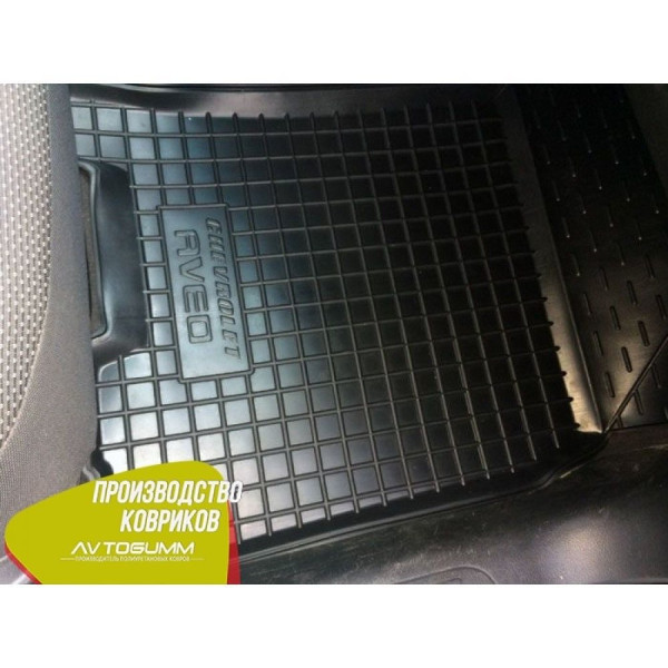 Передні килимки в автомобіль Chevrolet Aveo 2003-2012 (Avto-Gumm)
