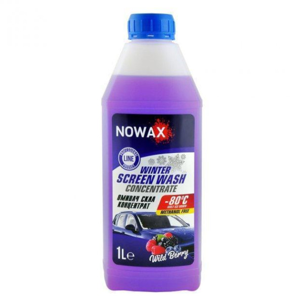 Зимовий омивач скла концентрат NOWAX Лісова ягода -80°C 1L (NX01172)