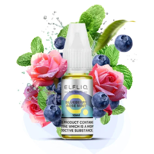Elf Liq рідина 10 ml 50 mg Blueberry Rose Mint Чорниця Троянда М'ята