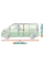 Тент автомобільний для мінівена Kegel-Blazusiak L 470-490 см Mobile Garage Van (5-4153-248-3020)
