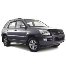 Дефлектор капота мухобойка для Kia Sportage 2 2004-2010; 2009- Калининград