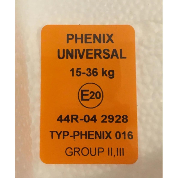 Бустер Bubu Phenix для дітей 6-12 Років 15-36 Кг Категорія 3 Польща
