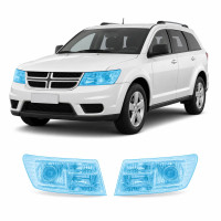 Антигравійна захисна бронеплівка за лекалами для Dodge Journey I 2009-2020 - оптика (фари та ПТФ)