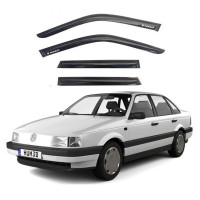 Дефлектори вікон вітровики Volkswagen Passat B3 / B4 Седан 1988-1997 Скотч 3M Voron Glass