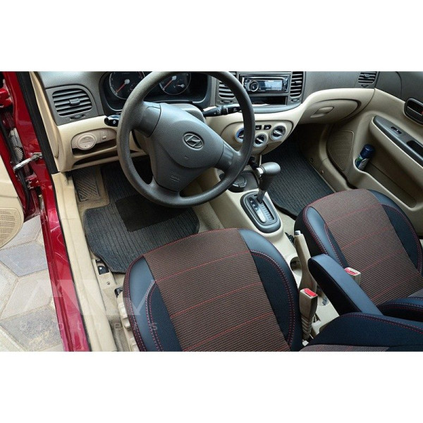 Авточехлы модельные MW Brothers для Hyndai Accent (Verna) c 2006 - 2010