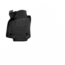 Водійський 3D килимок для Opel Astra H (hatchback/universal) 2004-2010 / Високий борт