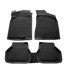 Автомобильные 3D коврики в салон для Volkswagen Passat B4 1993-1996 / Высокий борт