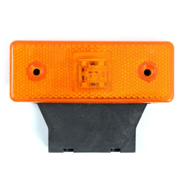 Габарит LED прямокутний 110х4 2 мм/24V/4 діода Помаранчевий 10 шт (MRT 50)