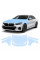 Антигравийная защитная бронепленка по лекалам для BMW i5 G60 2023- капот и передние крылья