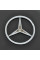 Эмблема для Mercedes 90 мм пластиковая