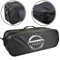 Сумка органайзер техдопомоги Nissan 53х19х13 см 2 відділення Чорна