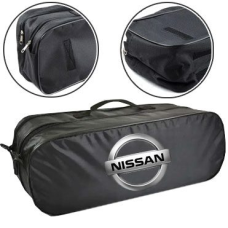 Сумка органайзер техдопомоги Nissan 53х19х13 см 2 відділення Чорна