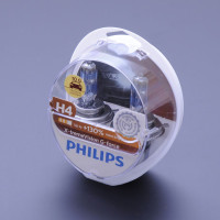 Автолампа галогенна Philips X-treme Vision G-Force +130% H4 12V 55W 3200K 2 шт (12342XVGS2)