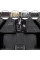 Ворсовые коврики для Honda CR-V 1996-2001 с подпятником 5 шт (Magnum)