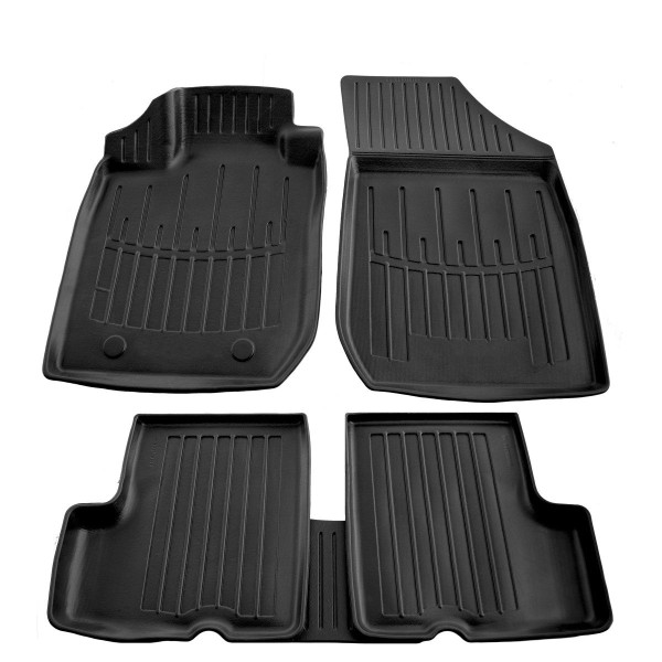 Автомобильные 3D коврики в салон для Renault Logan 2004–2012 / Logan MCV 2006–2012 Высокий борт