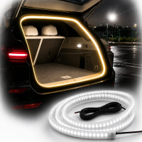 LED Подсветка багажника DC 12V 4 метра 504 диода Бегущий Желый свет 1 шт