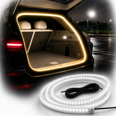 LED Підсвічування багажника DC 12V 4 метри 504 діода Біжить Желий світ 1 шт