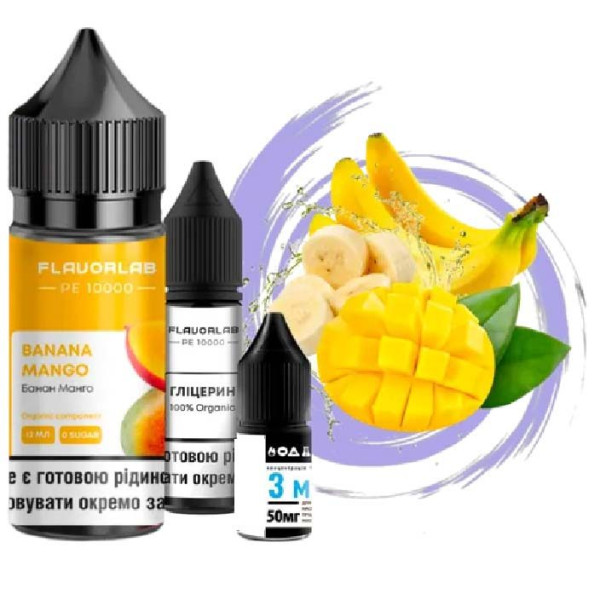 Жидкость Самозамес Flavorlab PE10000 30ml Banana Mango
