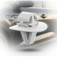 Клипса крепления молдинга Renault Opel Nissan 7703077420 Iveco (500339745) C3409