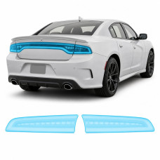 Антигравійна захисна бронеплівка за лекалами для Dodge Charger LD facelift 2015-2023 - задні ліхтарі стопи