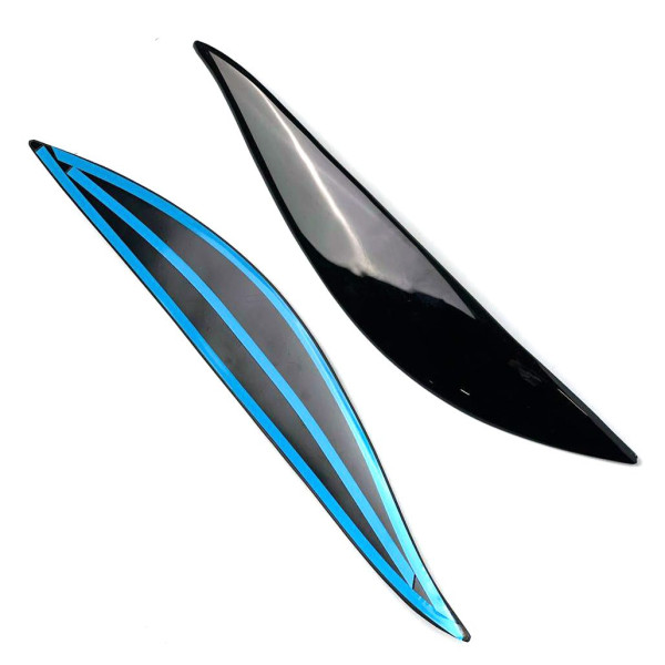 Реснички фар для Chevrolet Aveo T250 2003-2011 2 шт Voron Glass