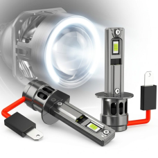 LED лампи для авто H1 40W 4500lm 3570 Chip 6000K IP68 9-30v A10 2 шт