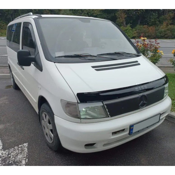 Зимова накладка на радіаторні решітку Mercedes Vito 638 1998-2003 AutoElement zim 022