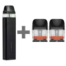 Многоразовый Pod-Набор Vaporesso Xros 3 Mini 1000mAh 2 мл (Картриджей 0.8 ОМ 3 шт) Black Черный