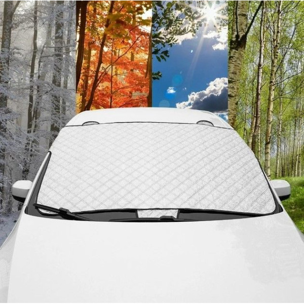 Чохол на лобове скло від замерзання Heyner Windscreen Cover Pro 95х145 см (Подвійна Щільна) (512500)
